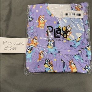 Little Sleepies Bluey Flutter Twirl Dress